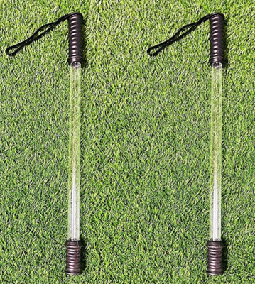 Elit Mart Morning walking stick Polycarbonate Safety police danda Pack Of 2 Walking Stick