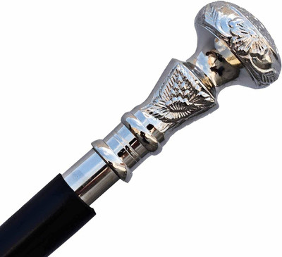 RanaCreation Wooden walking stick in 3fold antique design for old people Walking Stick
