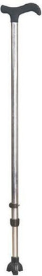 EXCLIQ Walking Stick with Tri Leg Bottom - Universal Walking Stick