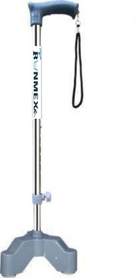 RUNMEX 3Leg Grey Walking stick Walking Stick