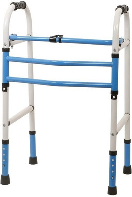 coredeal SURGICAL HEIGHT ADJUSTABLE FOLDABLE PATIENTS AND ADULTS WALKING WALKER Walking Stick