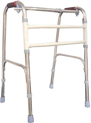 GOCART Foldable Adjustable Walker for Elderly & Disabled Walking Stick