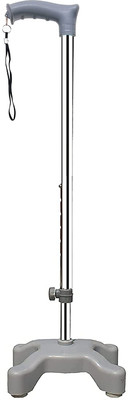 kgn surgical Premium height adjustable Walking Stick for men/womenn/old age people Walking Stick