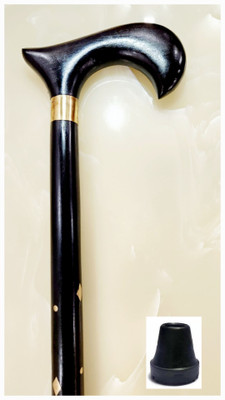 Sanvi Creation Mart Good QUALITY pakka sheesem waking up stick 36 inxhes with base rubber Walking Stick