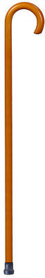 COACH & PEP Handmade Wooden Walking Stick-Traditional Design For Men / Women / Old People- Walking Stick