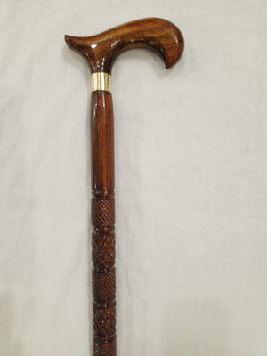 RanaCreation Morning wooden walking stick in antique design for men Walking Stick