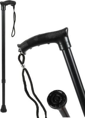 IWALK New Design with Extra strength - Black Walking Stick
