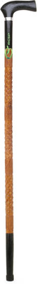 RCSP Walking Stick for Men Old Age Wooden Stick for Old People Light Weight CURVE HANDLE Walking Stick