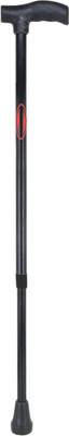 DGARYS walking stick for old age men and women height adjustable adult cane for patients BLACK Walking Stick