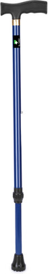 Dr. TORSO Blue T- handle | Premium for men/women, Old age people Walking Stick Walking Stick