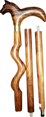 RanaCreation Wooden walking stick for men and women Walking Stick