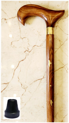 Sanvi Creation Mart Wooden walking fancy stick for men and women and old people Walking Stick