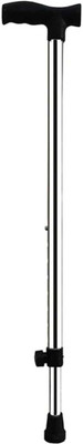 Anjani Enterprises 1 Leg Chrome Height Adjustable Men/Women/Old People Walking Stick Walking Stick