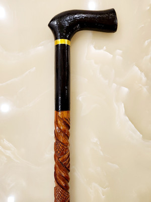 Elit Mart Wooden Walking Stick for Men/Women/Old People(36 Inch) Pack of 1 Walking Stick