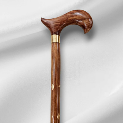 RanaCreation Wooden walking bharai stick in antique design Walking Stick