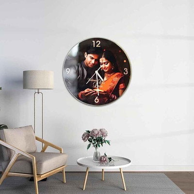 inventoo Analog 30.48 cm X 30.48 cm Wall Clock(Multicolor, Without Glass, Standard)