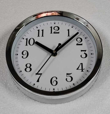 Ava creation Analog 21 cm X 21 cm Wall Clock(White, With Glass, Standard)