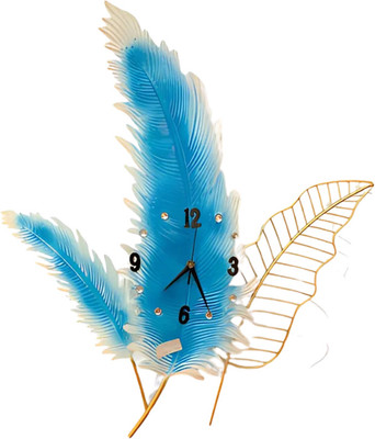 Lambent Analog 68.5 cm X 58.4 cm Wall Clock(Multicolor, Without Glass, Standard)