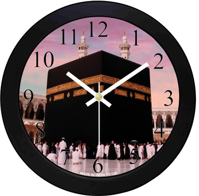 TrendsTube Analog 25 cm X 25 cm Wall Clock(Multicolor, With Glass, Standard)