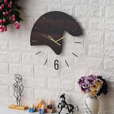 Gift With Smile Analog 28 cm X 28 cm Wall Clock(Multicolor, Without Glass, Standard)