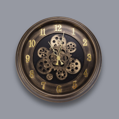 matiz Analog 41 cm X 41 cm Wall Clock(Multicolor, With Glass, Standard)