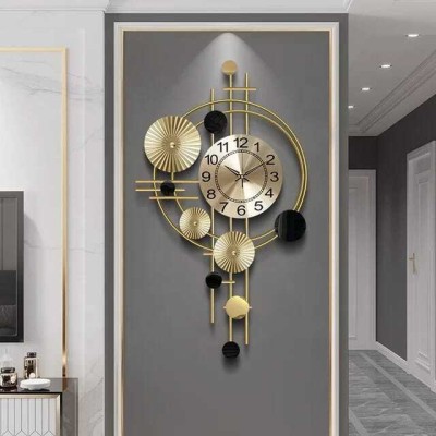 Elegant Designs Analog 55 cm X 91 cm Wall Clock(Multicolor, Without Glass, Standard)