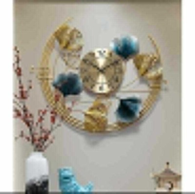Amhomedecor Analog 50 cm X 50 cm Wall Clock(Multicolor, Without Glass, Standard)
