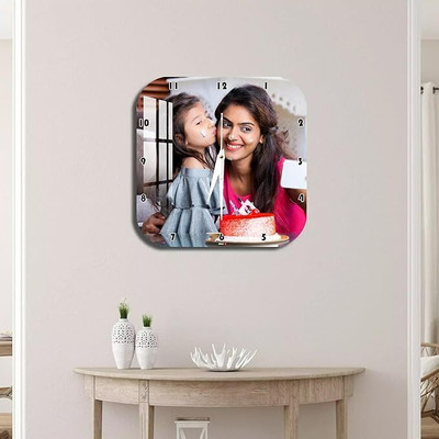 inventoo Analog 30.48 cm X 30.48 cm Wall Clock(White, Without Glass, Standard)