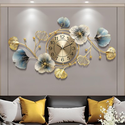 Zintex Analog 85 cm X 50 cm Wall Clock(Multicolor, Without Glass, Standard)