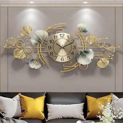 VMSR Analog 37 cm X 85 cm Wall Clock(Multicolor, Without Glass, Standard)