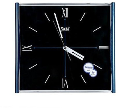 AJANTA Analog 50 cm X 50 cm Wall Clock(Black, With Glass, Standard)