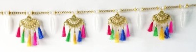 Sgr Handicrafts Traditional Multi Zula Pearl Plastic Beads Handmade Door Hanging Pack of 50(Multicolor)