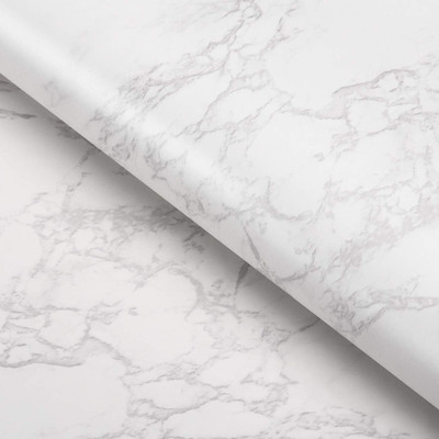 HOME13 Decorative White Wallpaper(30 cm x 152 cm)