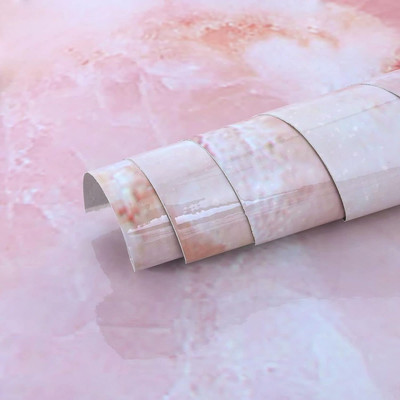 DOM EXPORT Abstract Pink Wallpaper(200 cm x 60 cm)