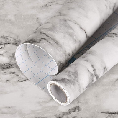 DOM EXPORT Abstract White Wallpaper(200 cm x 60 cm)