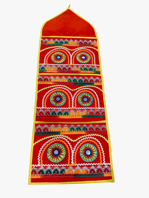 Puri Handicraft beautifully handcrafted wall hanging letter box(Red)