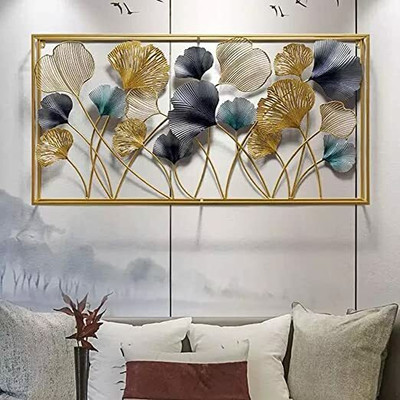 infinity lines int Home Decor Metal Wall Arts(75 cm X 79 cm, Multicolor)