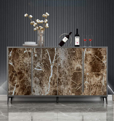 heeva creation Classics Brown Wallpaper(200 cm x 60 cm)