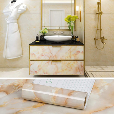 DOM EXPORT Abstract Orange Wallpaper(200 cm x 60 cm)