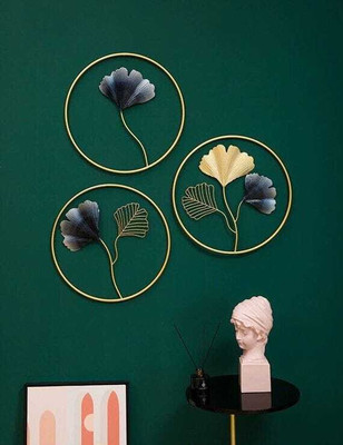 Crafty Creation Metal Wall Art Pack of 3(Gold2)