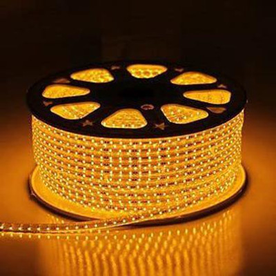 Online Generation 2400 LEDs 14.99 m Gold Flickering Ball Rice Lights(Pack of 1)