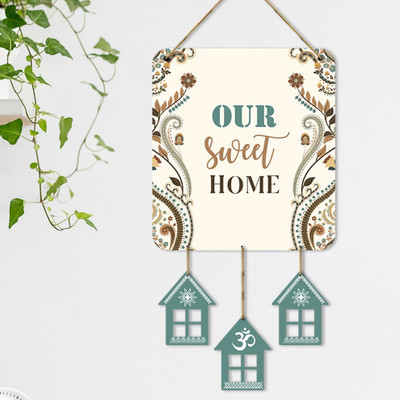 Shree Sanwariya Crafts Premium Beautiful Design Wall Hanger Wall Hanging for Home Decor Gift Item(15 inch X 9 inch, Multicolor)