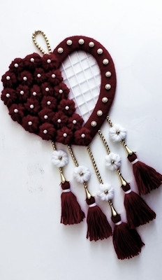 GN GALLERY GN 0012 maroon haff dil(Marron)