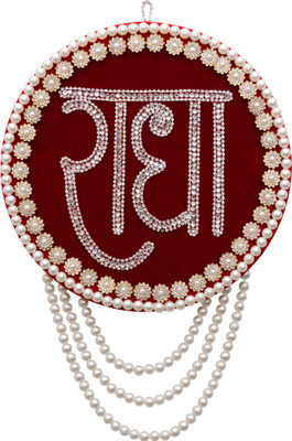 Stone Creation RADHA(33 cm X 22 cm, Red)