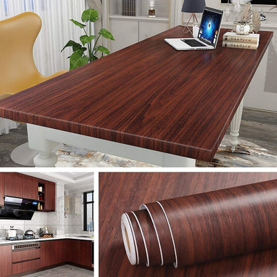 DOM EXPORT Abstract Brown Wallpaper(200 cm x 60 cm)
