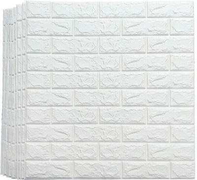 Heen Fab Vinyl Fantasy White Wallpaper(L x W: 77 cm x 70 cm)