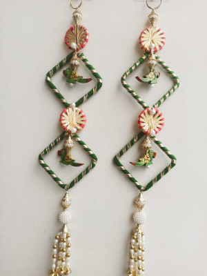 OQVIT CREATION OQVIT WALL HANGING Pack of 2(Multicolor)