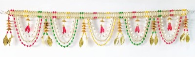 Sgr Handicrafts Traditional Multi Zula Pearl Plastic Beads Handmade Door Hanging Pack of 50(Multicolor)