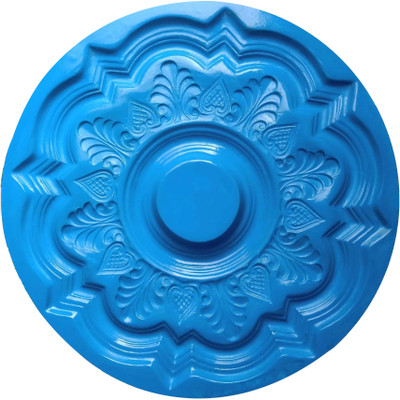 Souland POP Moulding Die Ceiling Panel and Best Farma (Bed) wall Design(Blue)