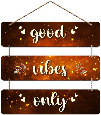JETAL ART Good Vibes Only(Multiclour)